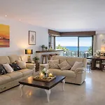 Ocean Bliss Ii- Panoramic Sea View - 20m To - 2 Swimming Pools - Private Parking Apartamento *