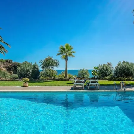 Ocean Bliss Ii- Panoramic Sea View - 20m To - 2 Swimming Pools - Private Parking דירה אלבופיירה